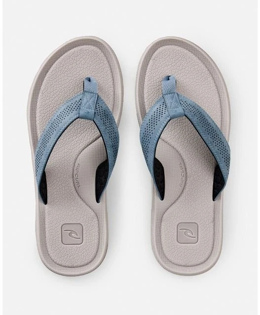 Vyriškos šlepetės per pirštą Rip Curl Chiba Open Toe, pilkos