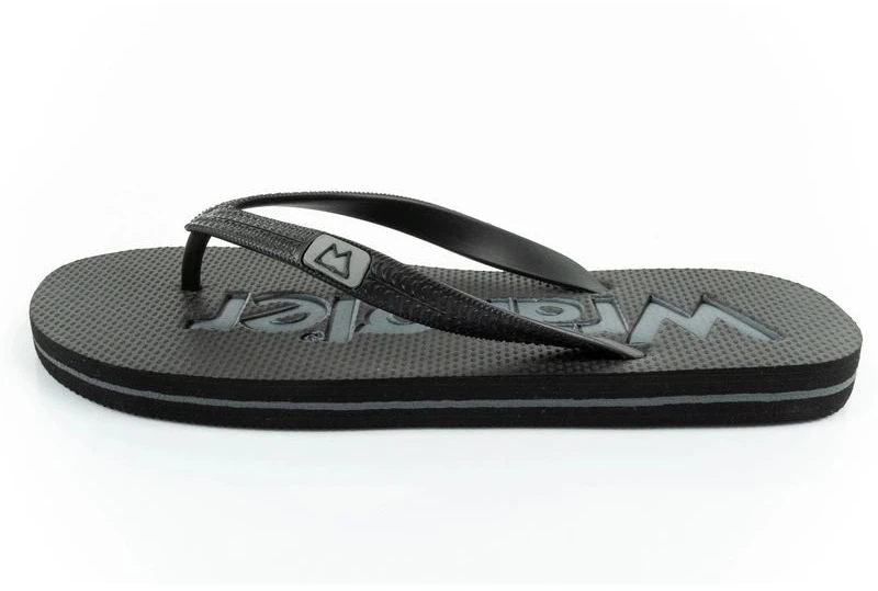 Vyriškos šlepetės per pirštą Wrangler Cole Flipflop, juodos