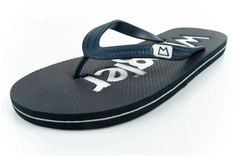 Vyriškos šlepetės per pirštą Wrangler Cole Flipflop, tamsiai mėlynos