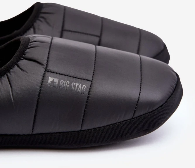 Vyriškos šlepetės Slip-on Insulated Šlepetės Juodas Big Star KK174363 BSB28140