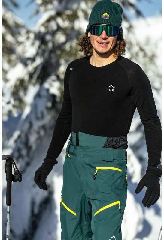 Vyriškos slidinėjimo kelnės Elbrus Svean, žalios