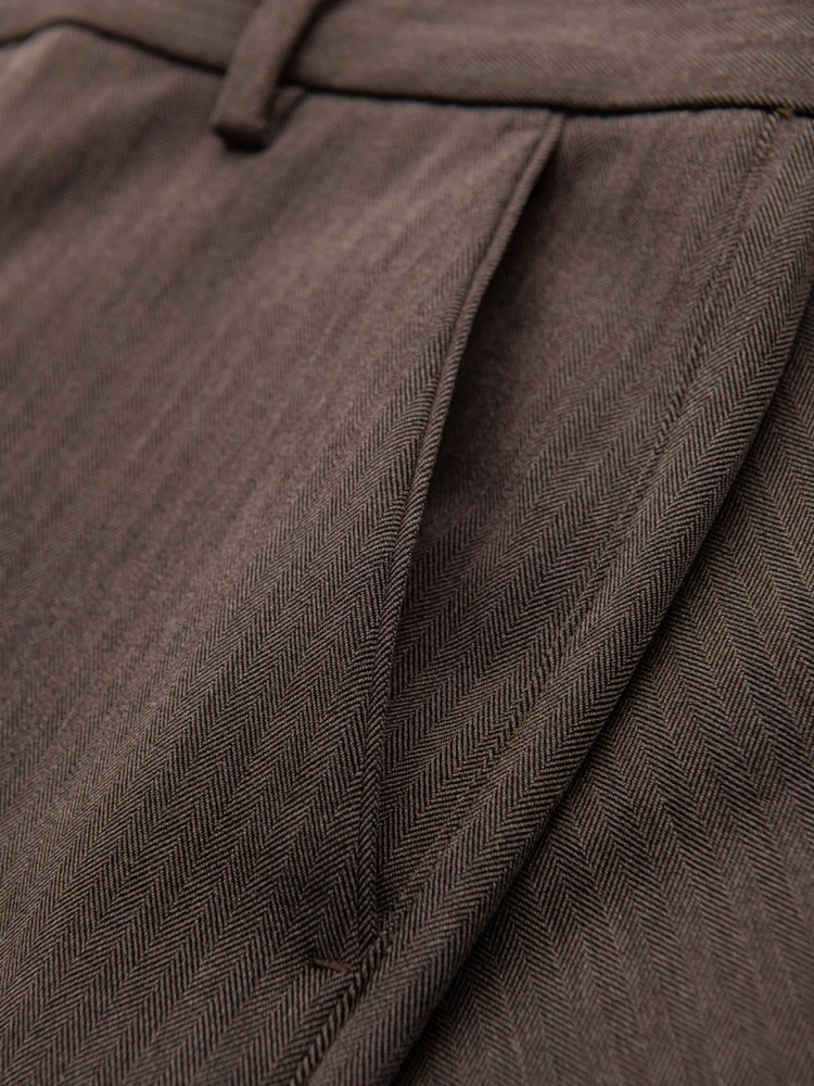Vyriškos smėlio spalvos chino kelnės slim fit