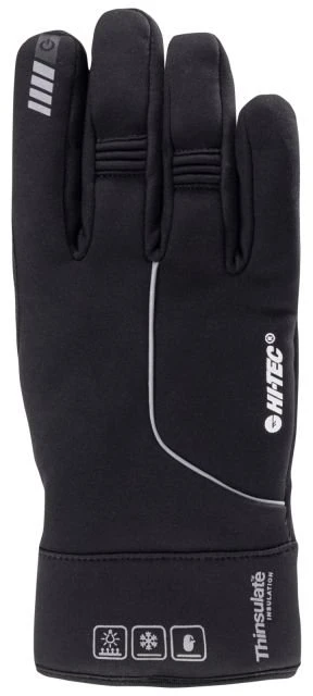 Vyriškos softshell pirštinės SHELDER, juodos