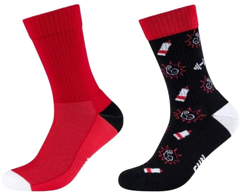 HP Funsocks Funkcinės sportinės kojinės M, 2 poros FU71126-3200
