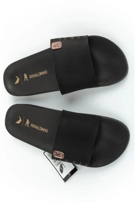 Vyriškos sportinės šlepetės Rider R10 Slide, patogios, juodos