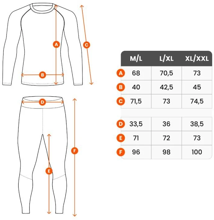 Spokey Rinkinys vyriškos termo apatinės XL/XXL