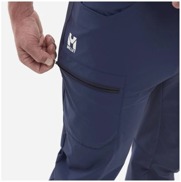Vyriškos žygio kelnės su elastiniu audiniu Millet Ubic Stretch Pant, tamsiai mėlynos