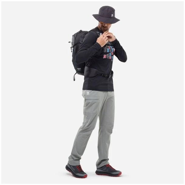 Vyriškos žygio kelnės su elastiniu audiniu Millet Ubic Stretch Pant, pilkos