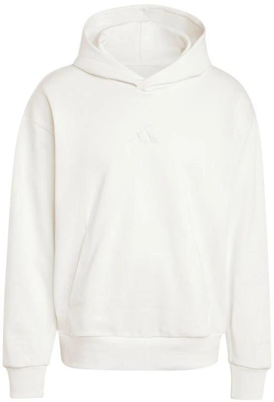 Vyrų adidas All Szn Fleece džemperis su gobtuvu Baltas IY4121