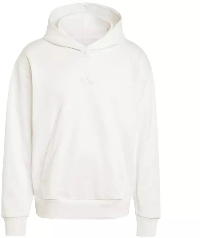 Vyrų adidas All Szn Fleece džemperis su gobtuvu Baltas IY4121