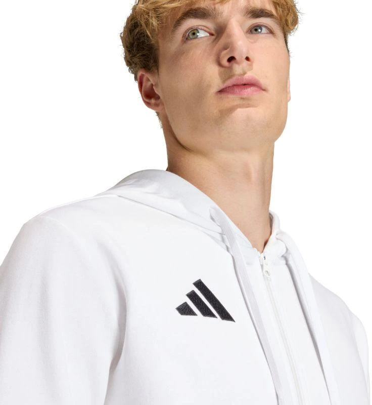 Vyrų adidas Entrada 26 FZ Hoody balta KF5943