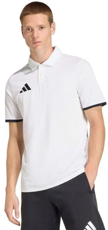 Vyrų adidas Entrada 26 Polo marškinėliai balti JZ6661
