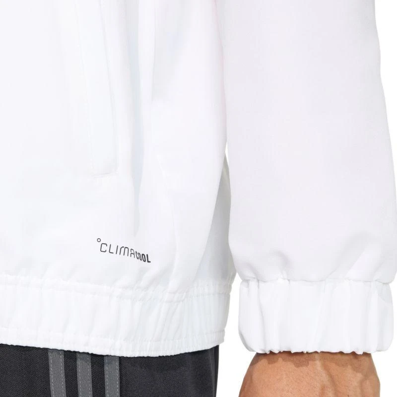 Vyrų adidas Entrada 26 Pristatymo džemperis baltas JZ6623