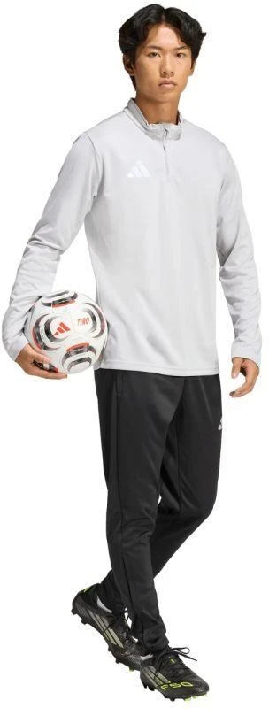 Vyrų adidas Entrada 26 sportinis džemperis pilkas JZ6654