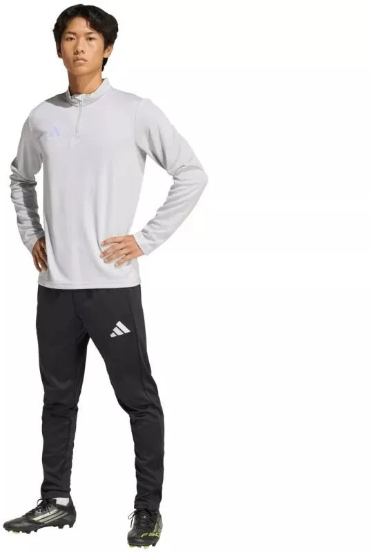 Vyrų adidas Entrada 26 sportinis džemperis pilkas JZ6654