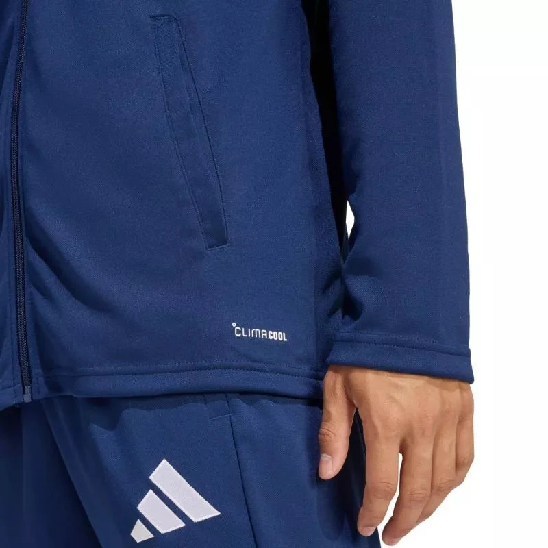 Vyrų adidas Entrada 26 sportinis džemperis tamsiai mėlynas JZ6589