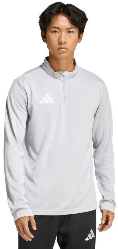 Vyrų adidas Entrada 26 sportinis džemperis pilkas JZ6654