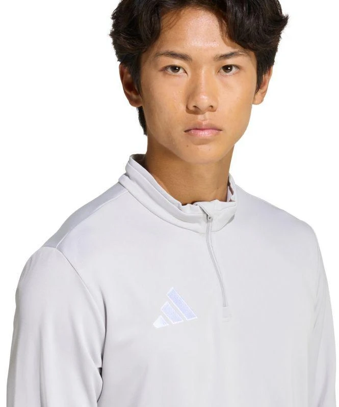 Vyrų adidas Entrada 26 sportinis džemperis pilkas JZ6654