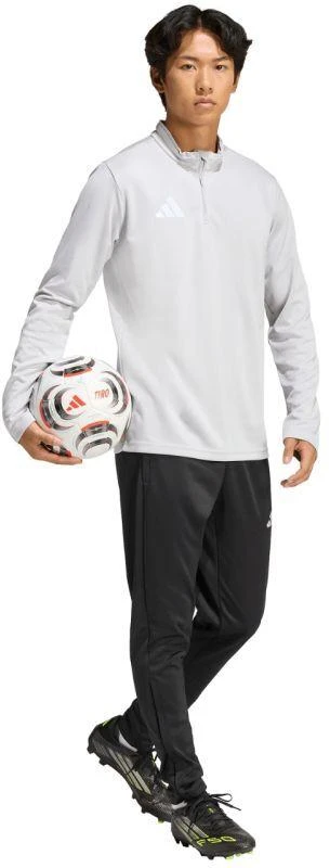 Vyrų adidas Entrada 26 sportinis džemperis pilkas JZ6654