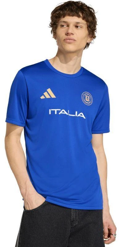 Vyrų „adidas“ Italijos 26 marškinėliai, mėlyni, KH2306