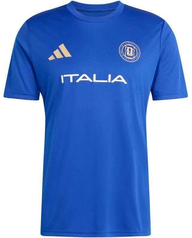 Vyrų „adidas“ Italijos 26 marškinėliai, mėlyni, KH2306