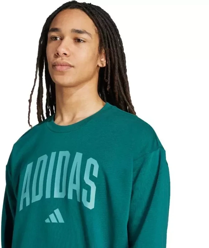 Vyrų adidas Koleginis džemperis Žalias JM1733