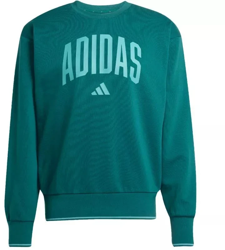 Vyrų adidas Koleginis džemperis Žalias JM1733
