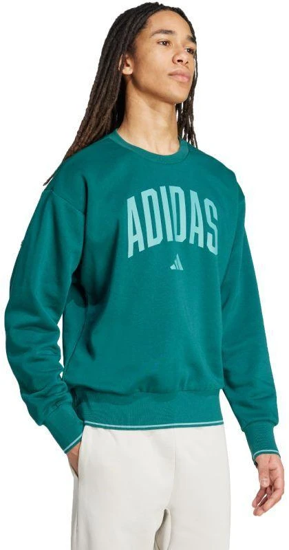 Vyrų adidas Koleginis džemperis Žalias JM1733