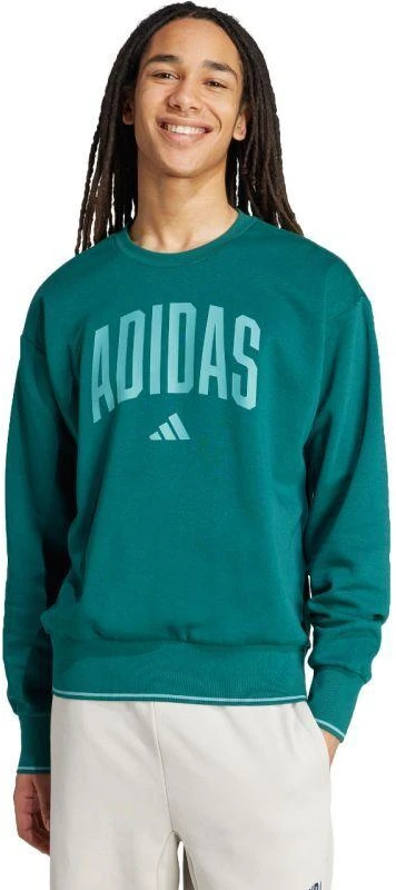 Vyrų adidas Koleginis džemperis Žalias JM1733
