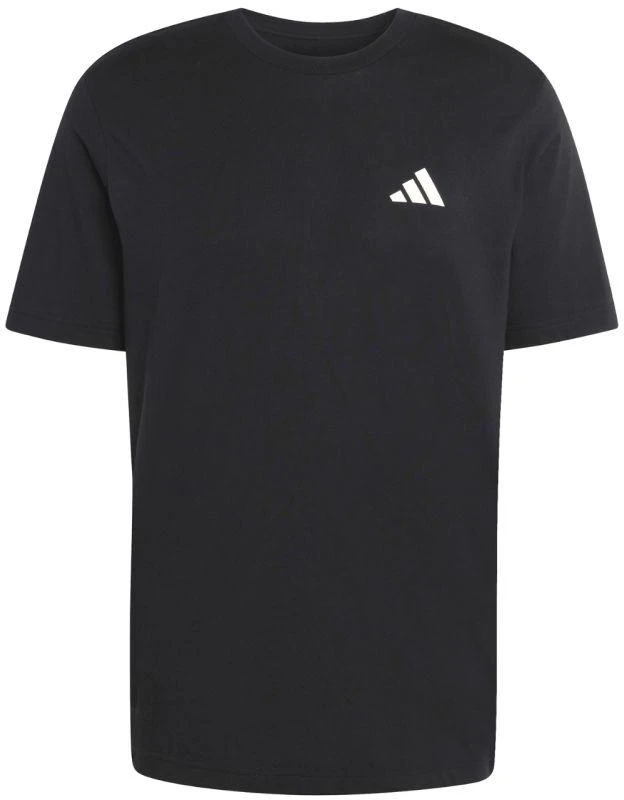 Vyrų adidas Lauko kalnų dviračių grafiniai juodi marškinėliai KB2536