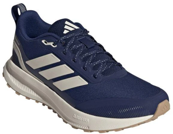 Vyrų adidas Runfalcon 5 TR bėgimo bateliai Tamsiai mėlyni JQ6957