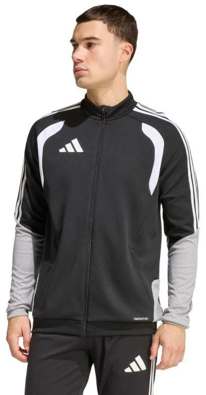 Vyrų adidas Tiro 26 Competition Training džemperis, skirtas varžyboms, juodos, pilkos ir baltos spalvos JX4260