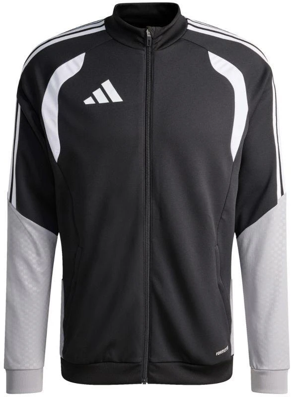 Vyrų adidas Tiro 26 Competition Training džemperis, skirtas varžyboms, juodos, pilkos ir baltos spalvos JX4260