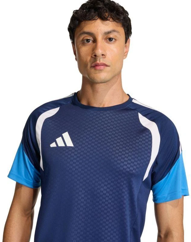 Vyrų adidas Tiro 26 Competition treniruočių marškinėliai tamsiai mėlyni JX4255