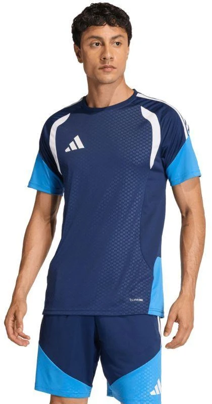 Vyrų adidas Tiro 26 Competition treniruočių marškinėliai tamsiai mėlyni JX4255