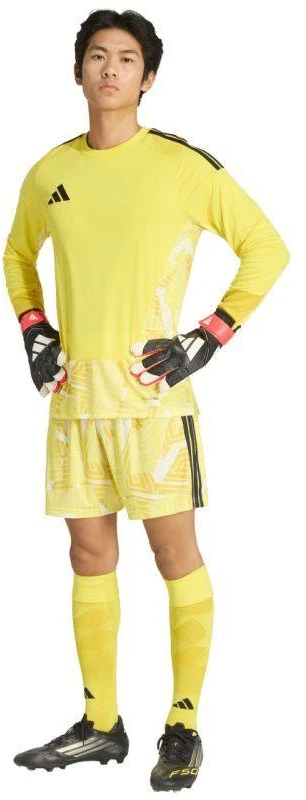 Vyrų adidas Tiro 26 Competition vartininko marškinėliai ilgomis rankovėmis, geltoni, KB5250