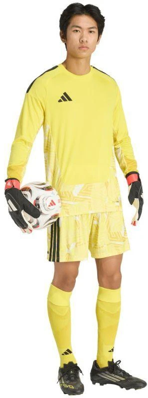 Vyrų adidas Tiro 26 Competition vartininko marškinėliai ilgomis rankovėmis, geltoni, KB5250
