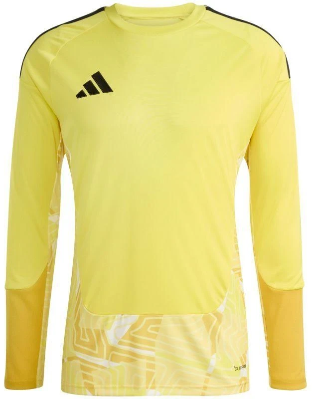 Vyrų adidas Tiro 26 Competition vartininko marškinėliai ilgomis rankovėmis, geltoni, KB5250