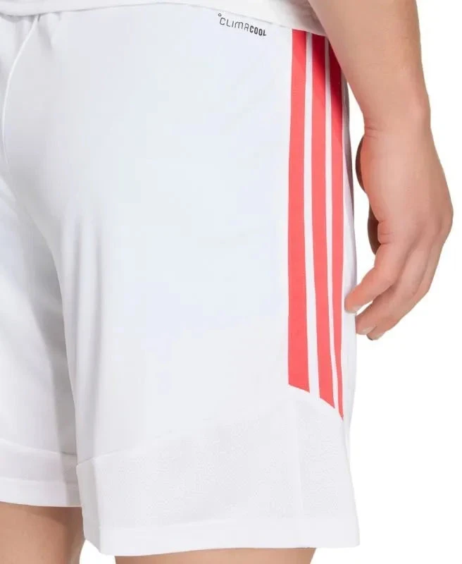 Vyrų adidas Tiro 26 League Match šortai, balti ir raudoni, KR0365