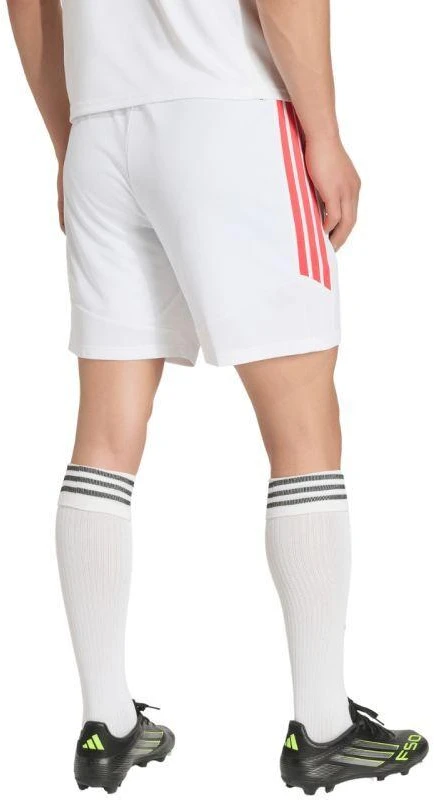 Vyrų adidas Tiro 26 League Match šortai, balti ir raudoni, KR0365