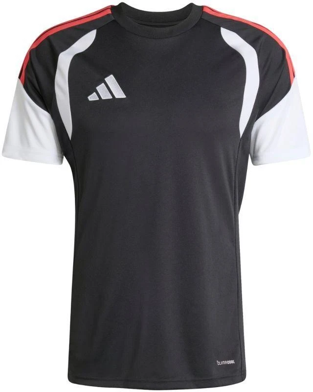 Vyrų adidas Tiro 26 Lygos marškinėliai juoda, balta ir raudona KB1357