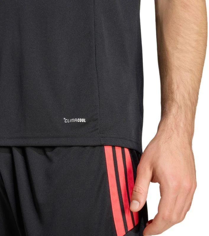 Vyrų adidas Tiro 26 Lygos marškinėliai juoda, balta ir raudona KB1357