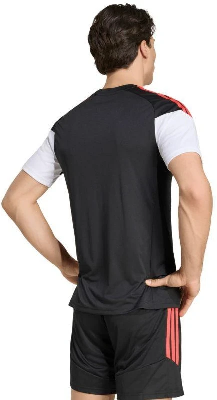 Vyrų adidas Tiro 26 Lygos marškinėliai juoda, balta ir raudona KB1357