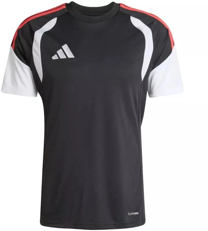 Vyrų adidas Tiro 26 Lygos marškinėliai juoda, balta ir raudona KB1357