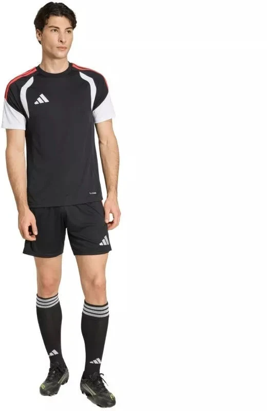 Vyrų adidas Tiro 26 Lygos marškinėliai juoda, balta ir raudona KB1357