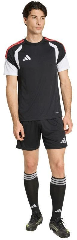 Vyrų adidas Tiro 26 Lygos marškinėliai juoda, balta ir raudona KB1357