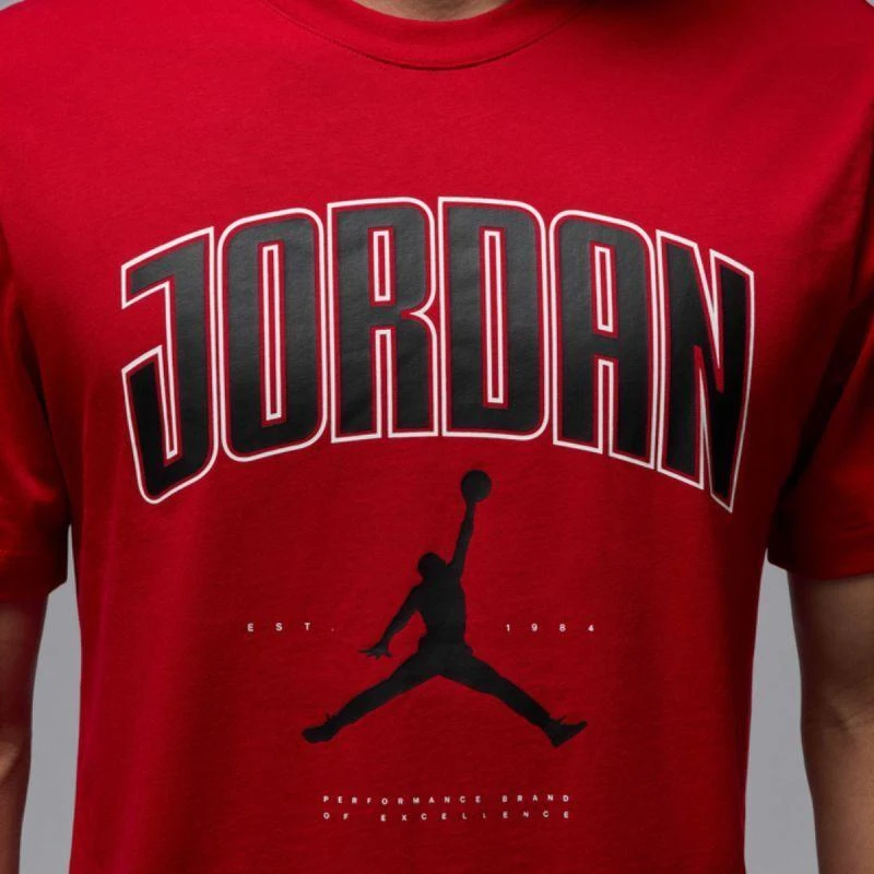 Vyrų Air Jordan Jumpman City 88 marškinėliai, raudoni – HQ0009-687