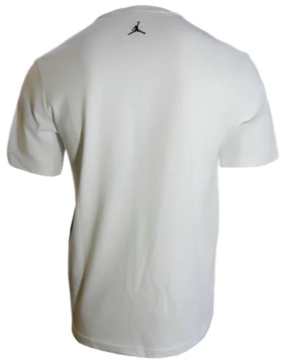 Vyrų Air Jordan Sportiniai Dri-FIT Grafiniai Marškinėliai Balti - HQ8966-100