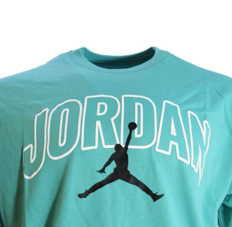 Vyrų Air Jordan T-marškinėliai su Bruklino arkos logotipu, Skalauta turkio spalva - IB7347-392
