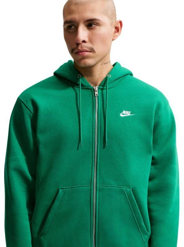 Vyrų džemperis su gobtuvu Nike Club BB FZ, žalias, FN3861 365